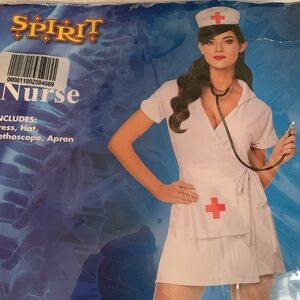 🖤SPIRIT Halloween 🎃🕸️👻Nurse Costume🇨🇭EUC Size Medium